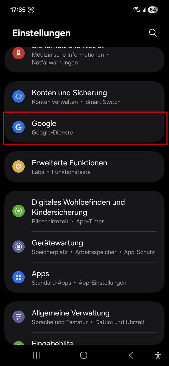 Anleitung